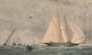 Schooners And Yachts Racing