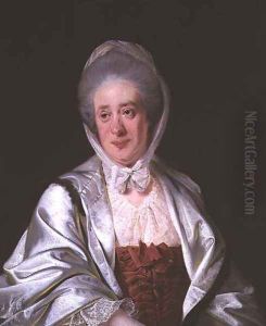 Mrs Samuel Crompton, c.1780 by Josepf Wright Of Derby