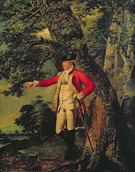 Portrait of Colonel Charles Heathcote in the uniform of the 35th Foot - view 1