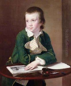 Portrait of the Revd William Rastall as a Boy (1754-1826) by Josepf Wright Of Derby