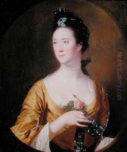 Portrait of a Lady, c.1765 by Josepf Wright Of Derby