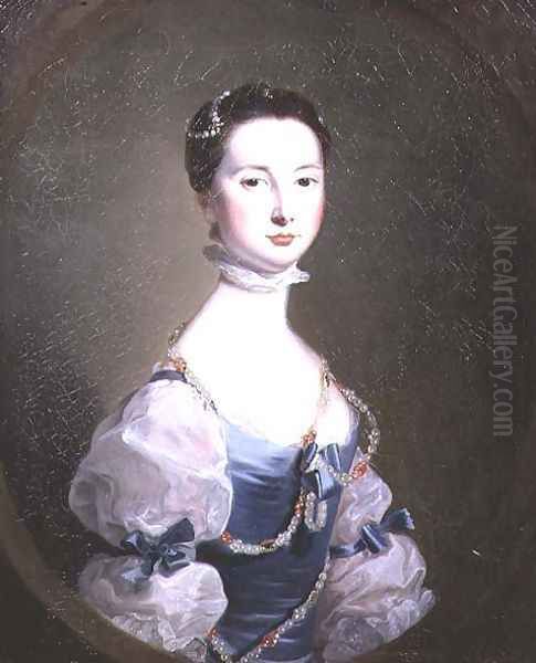 Portrait of a lady of the Cholmley family, c.1755 - view 1