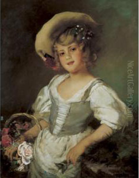The Young Flower Seller - view 1
