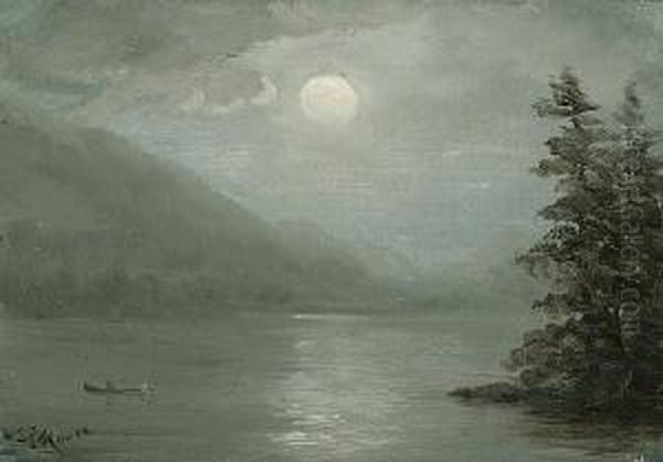 Moonscape, Sunset, And Autumn: Three - view 1