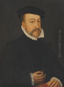 Portrait Of A Gentleman by Giacomo Antonio Moro