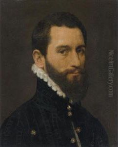 Portrait Of A Gentleman by Giacomo Antonio Moro