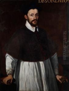 Portraitbildnis Des Geistlichen/kardinals "di Sorento"