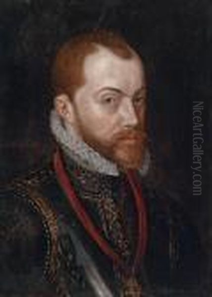 Portrait Of
King Philip Ii Of Spain - view 1