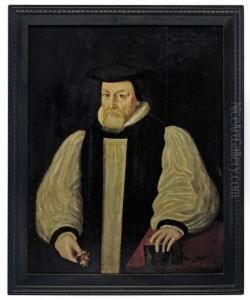 Portrait Of A Cleric by Giacomo Antonio Moro