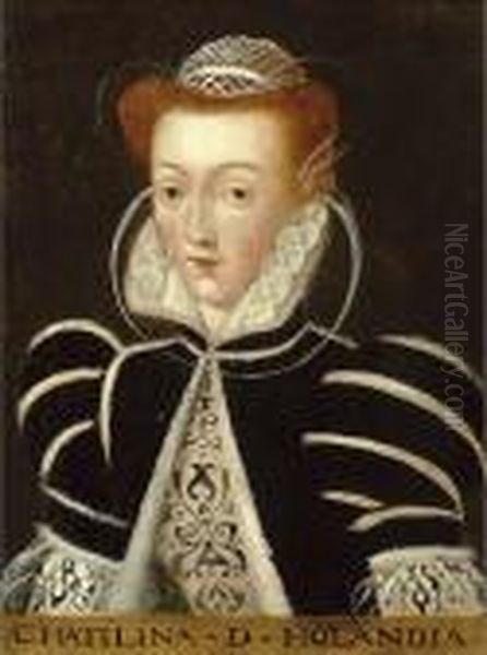 Portrait Of A Lady Traditionally Identified As Chatalina - view 1
