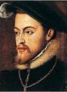 Portrait Of Philip Ii, King Of Spain by Giacomo Antonio Moro