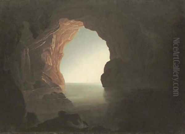 Grotto in the Gulf of Salerno - view 1