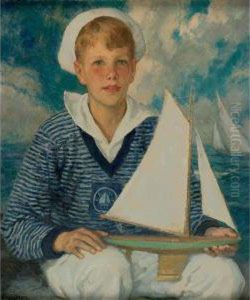 Portrait Of John Taylor Arms As A Boy