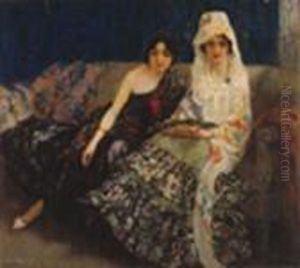(i) Las Manolas by Francis Luis Mora