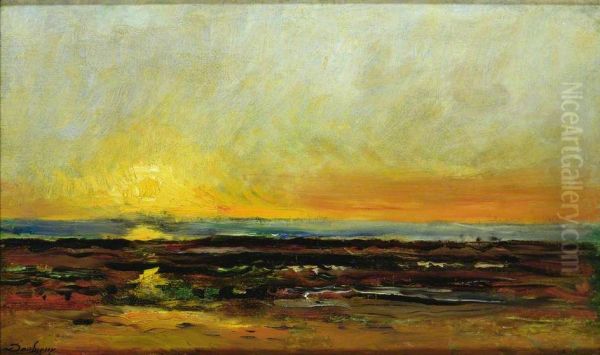 Sunset on the Sea Coast - view 1