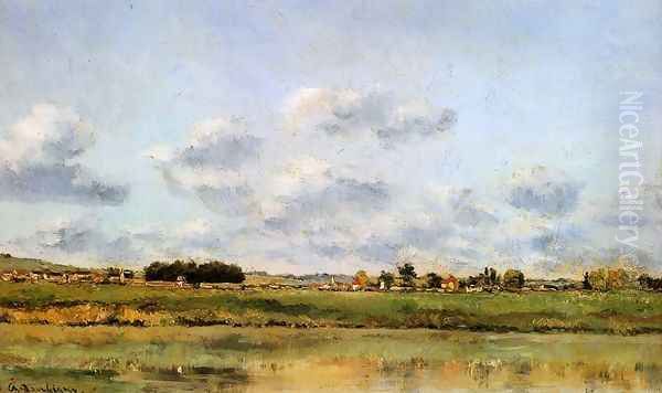 Banks Of The Loing by Charles-Francois Daubigny