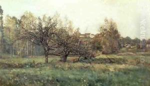 Autumn Landscape by Charles-Francois Daubigny
