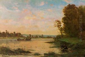 Summer Morning on the Oise by Charles-Francois Daubigny