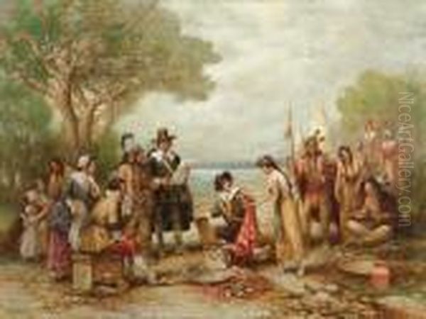 ''the Purchase Of Manhattan'' - view 1