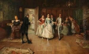 The Minuet by Edward Percy Moran