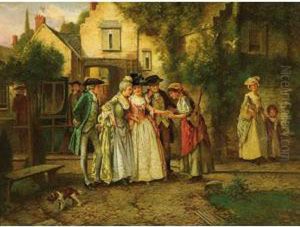The Fortune Teller by Edward Percy Moran