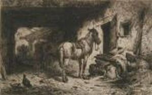 The Noonday Rest by Peter Moran