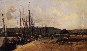 Fishing Port by Charles-Francois Daubigny