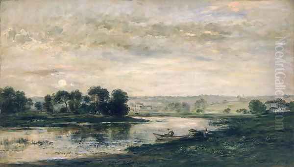 Evening on the Oise, 1872 - view 1