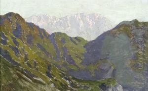 Paesaggio Alpino by Angelo Morbelli