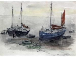 Langoustier A Douarnenez by Paul Morchain