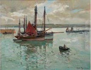 Bateaux Au Mouillage Bateaux Au Mouillage