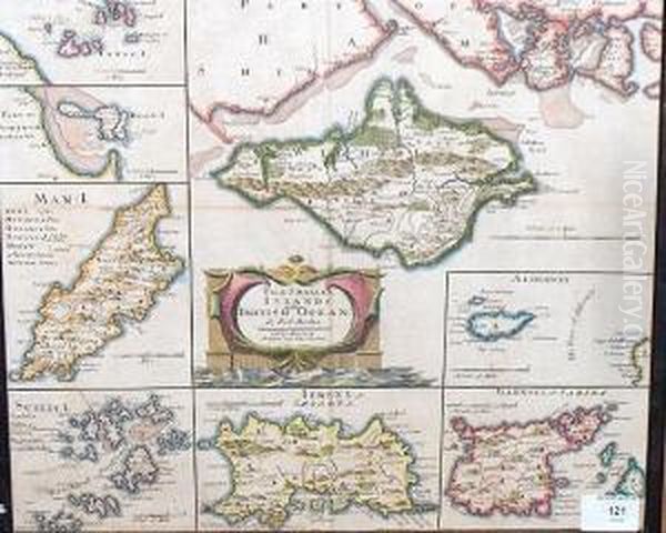 The Smaller Islands In The
British Ocean (the Isle Of White, Alderney, Guernsey, Jersey, Scilly,
Man, Holy Island And Farne Isles) - view 1