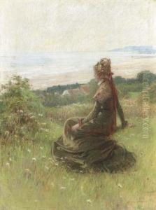 Sur La Falaise by Adrien Moreau