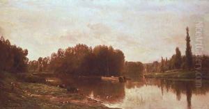 The Confluence of the River Seine and the River Oise