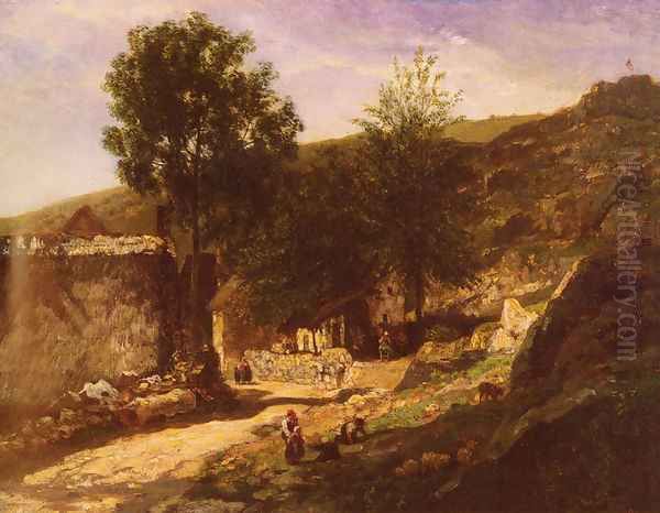 Entree De Village (Entering the Village) - view 1