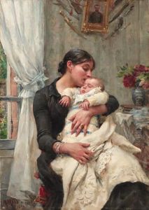 Tender Affection by Georges Moreau de Tours