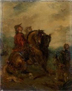 La Chasse Au Faucon by Gustave Moreau