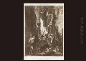 Oedipus And Sphinx by Gustave Moreau