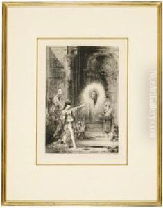 L'apparition by Gustave Moreau