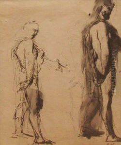 Classical Figure Studies by Gustave Moreau