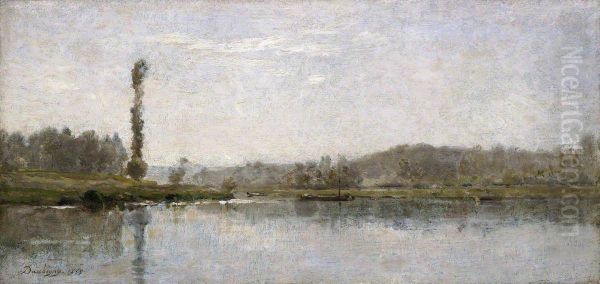 Morning on the Oise, Auvers - view 1
