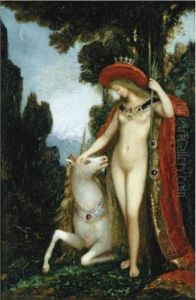 La Licorne by Gustave Moreau
