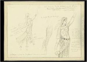 Projets De Costume Pour L'opera De Sapho