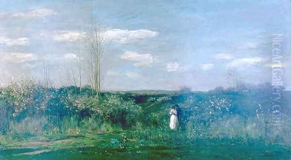 Spring Landscape, Le printemps - view 1