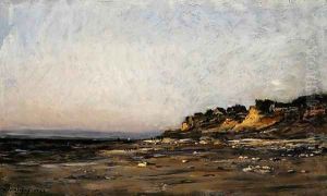Villerville, Normandy, 1886 by Charles-Francois Daubigny