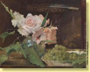 Roses Et Raisins by Henri Moreau