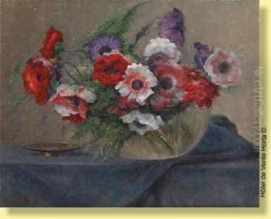 Composition Florale by Henri Moreau