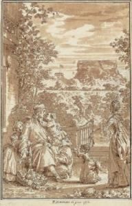 A Family Reunion In A Garden