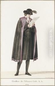 Etude D'habit De Greffier Des Tribunaux Civils. by Jean-Michel Moreau