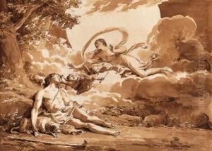 Diana And Endymion by Jean-Michel Moreau